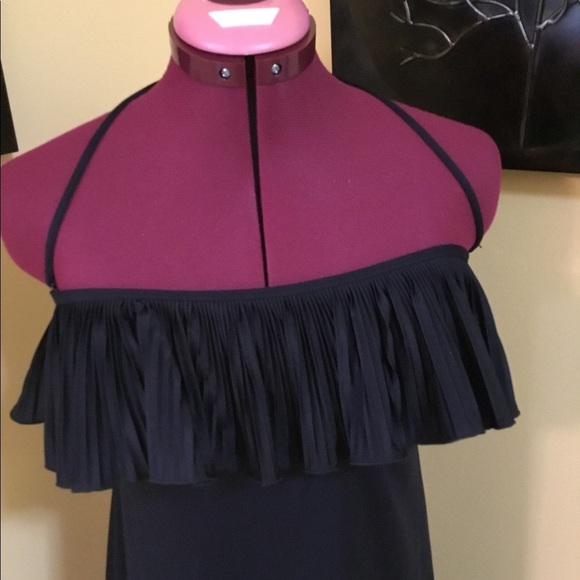 Sea Folly Ruffled neckline Halter midi - Picture 5 of 9